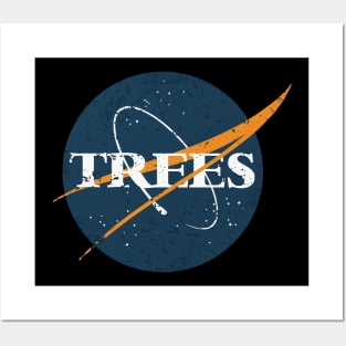 Trees Space Vintage Posters and Art